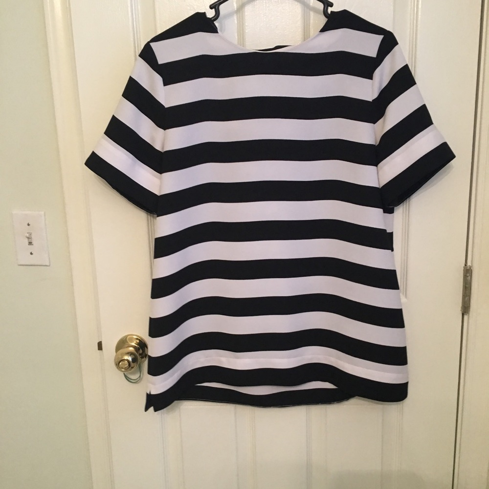 Banana Republic striped blouse