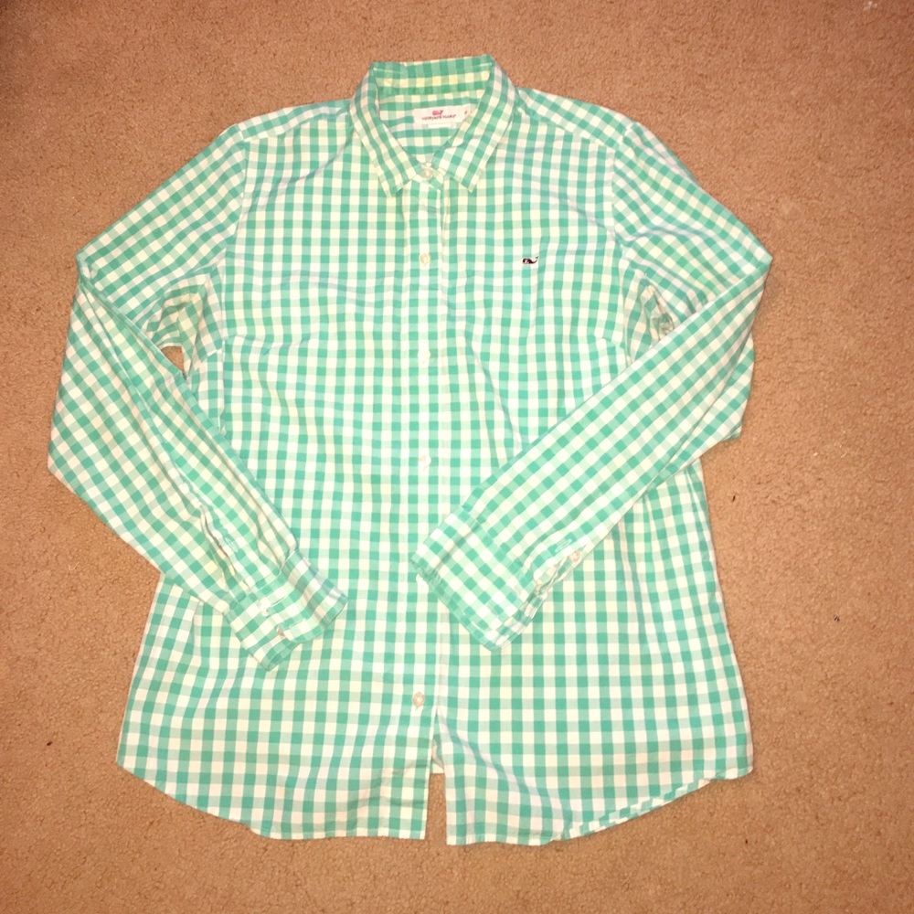 Vineyard Vines Gingham Button Down