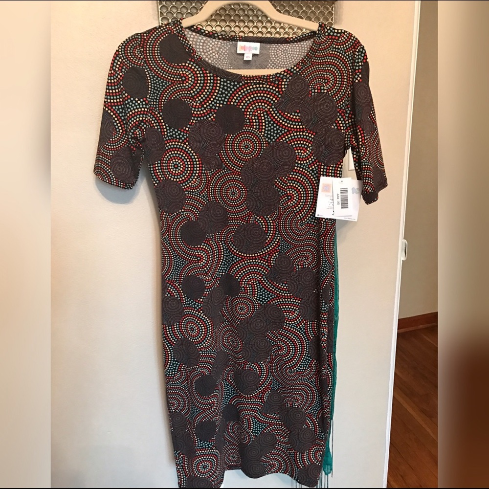 XS Lularoe Julia dress NWT