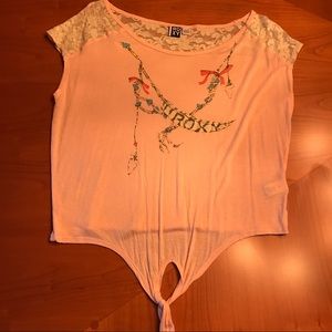 Light pink Roxy T-shirt