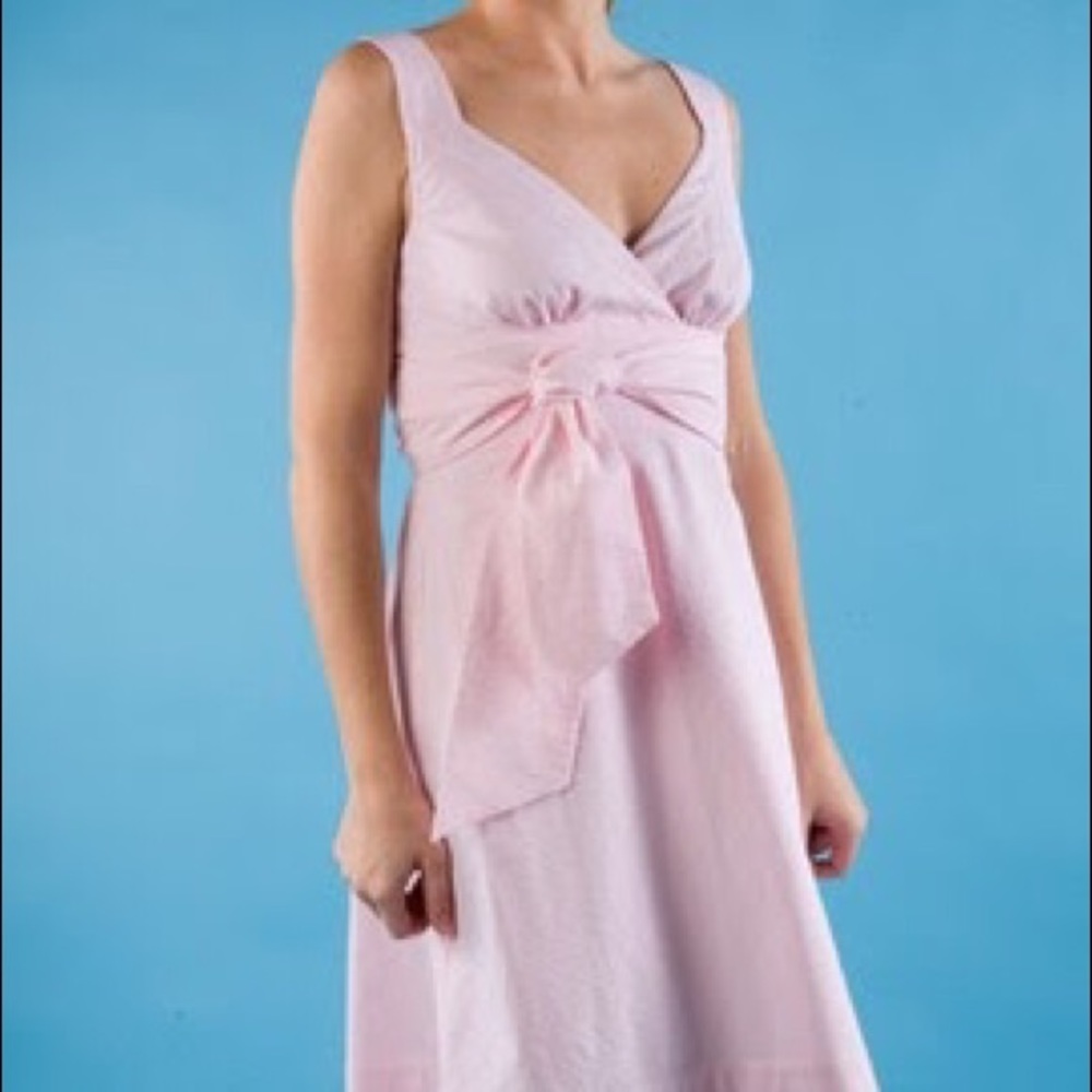 BLUE Vineyard Vines Seersucker Dress