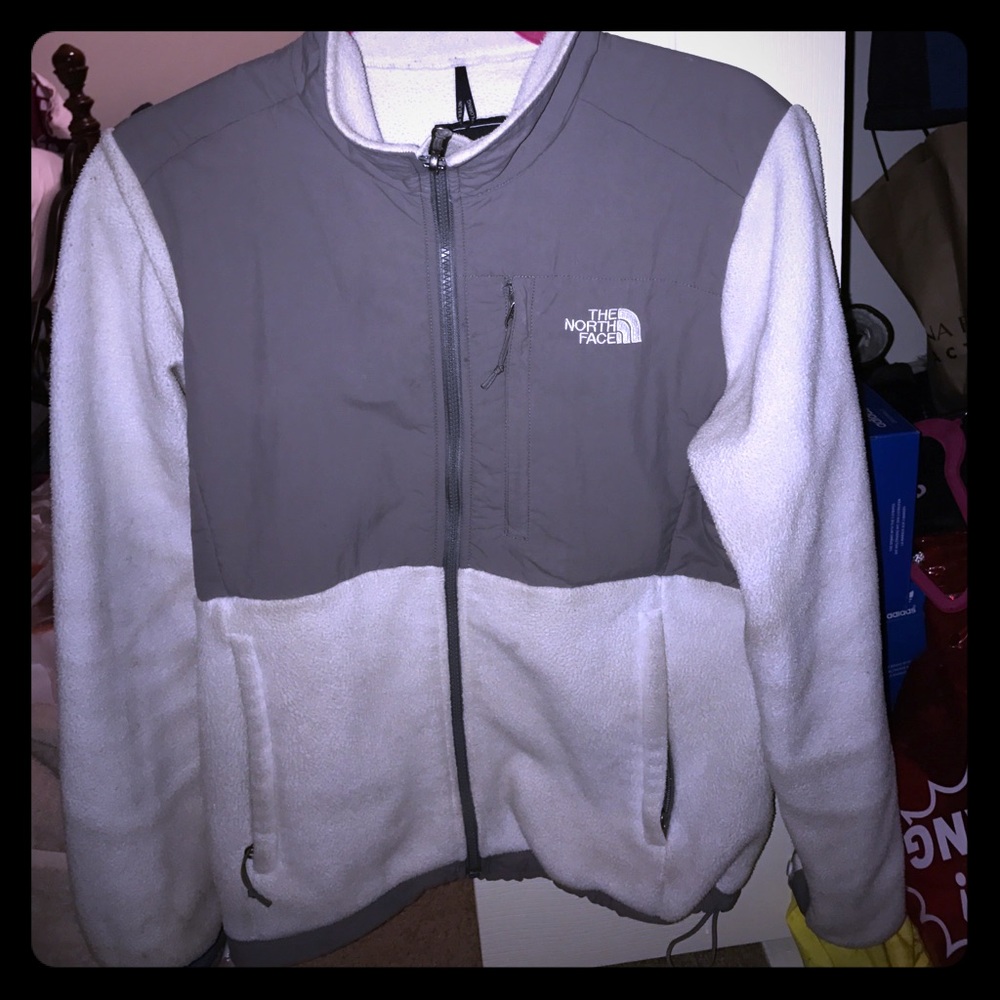 White Northface Jacket