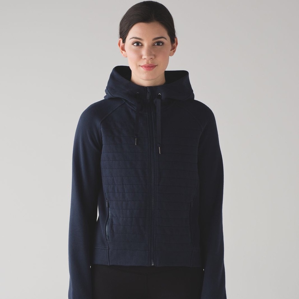 Lululemon Fleece Be True Inkwell Hoodie - 8 NWT