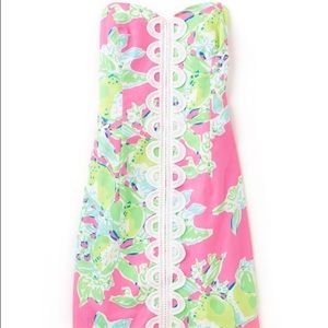Lilly Pulitzer Angela Strapless Sweetheart Dress