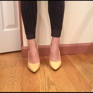 BCBGirls nude pointed toe heels