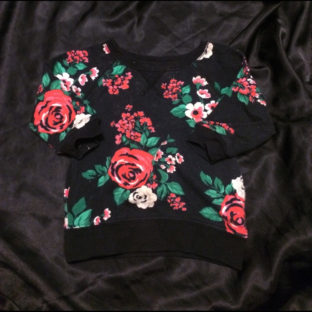 Black Rose Sweatshirt