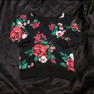 Black Rose Sweatshirt