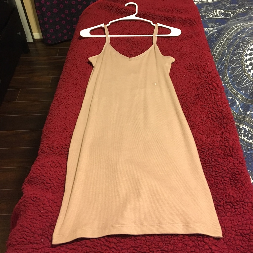 Small nude body con dress