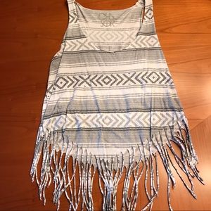 Chaser fringe Tank Top