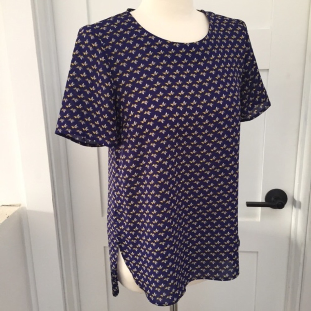 Daniel Rainn Fetra Scoop Neck blouse