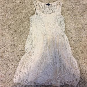Nude lace American Eagle dress