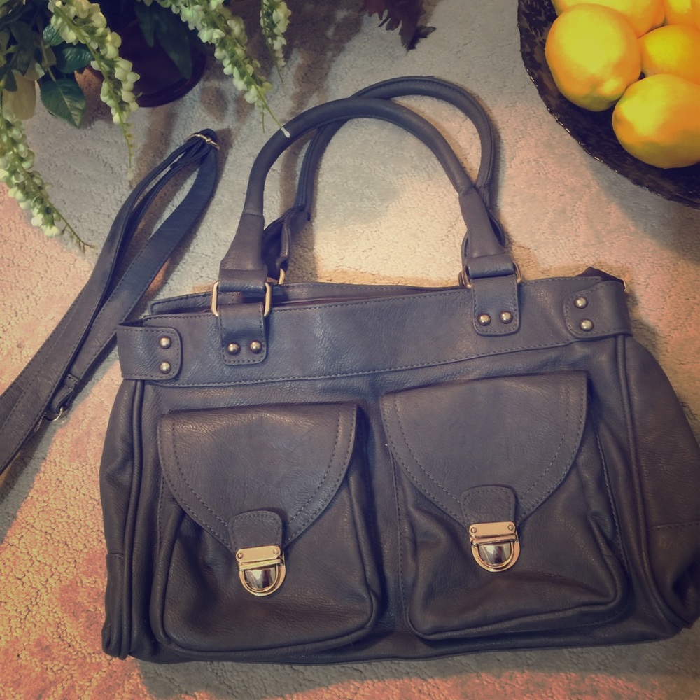 Gray handbag - Picture 1 of 4
