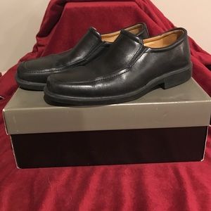 Johnston & Murphy Goodwin Black Leather Shoes