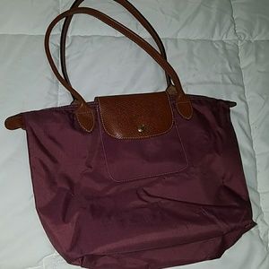 Longchamp maroon bag