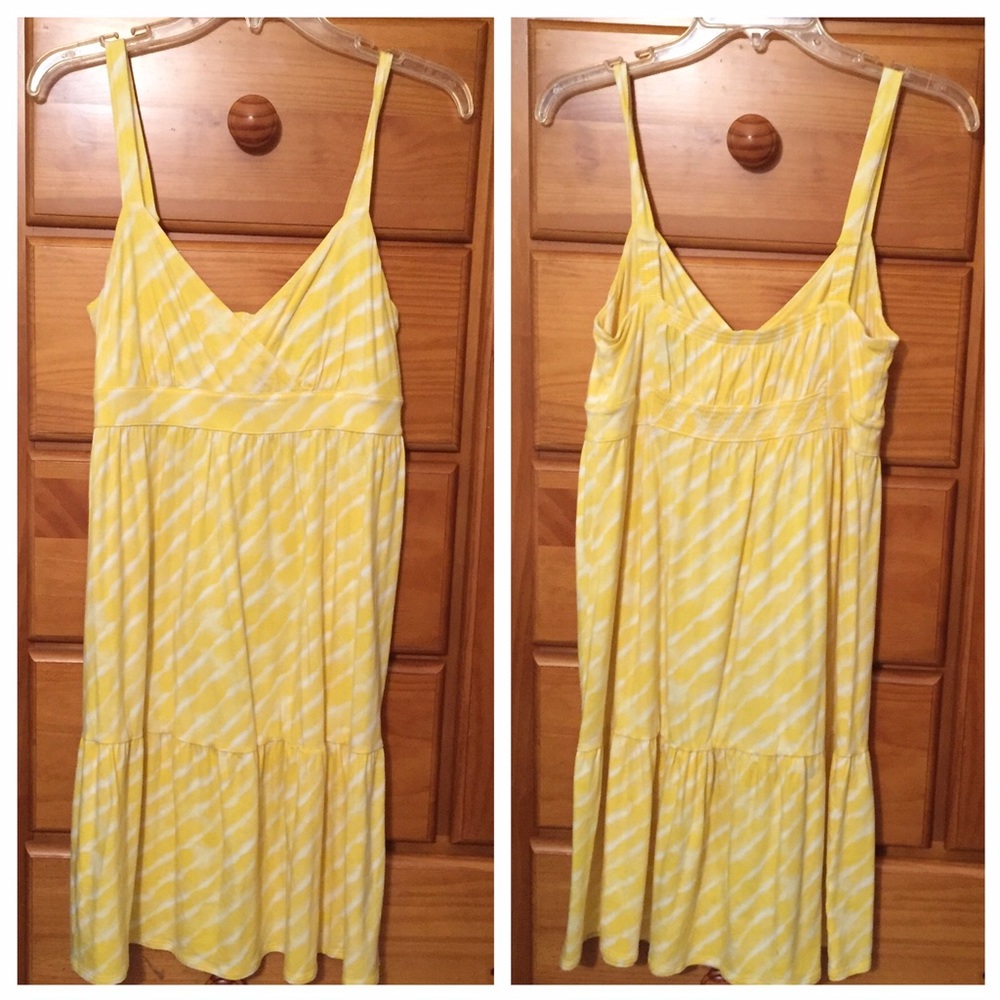 LOFT cotton yellow sundress - super comfy!