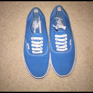 Blue Vans!