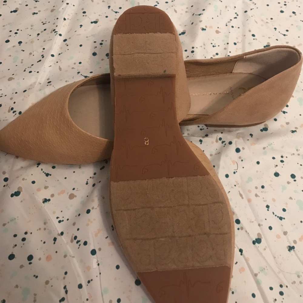 NWOT BC Vegan D'orsay Flats - Picture 2 of 2