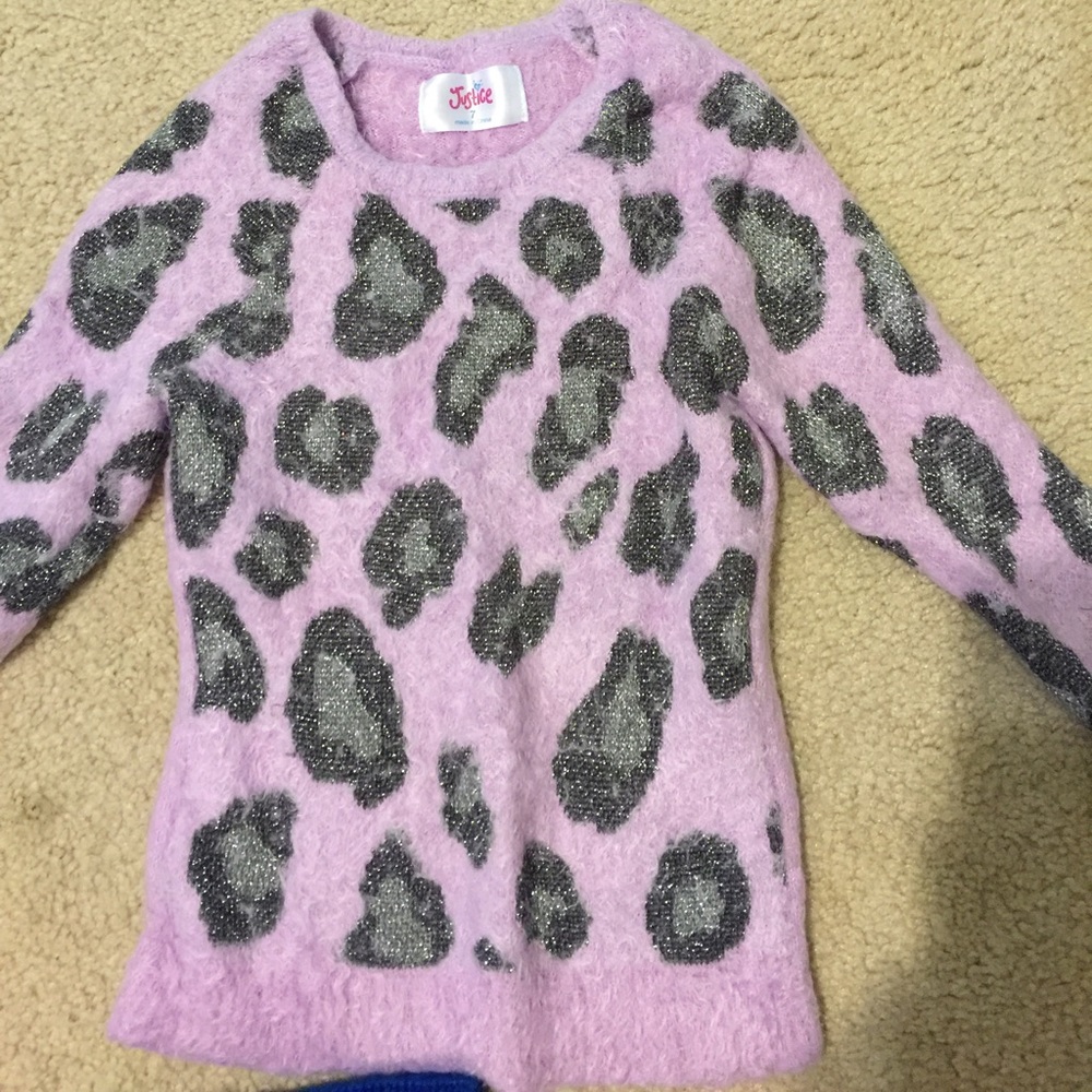 Justice sweater size 7