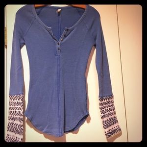 Free People long sleeve shirt
