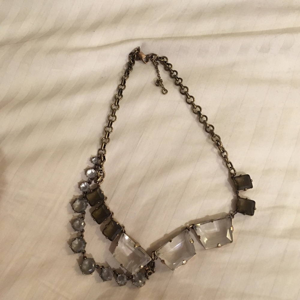 Jcrew gemstone necklace