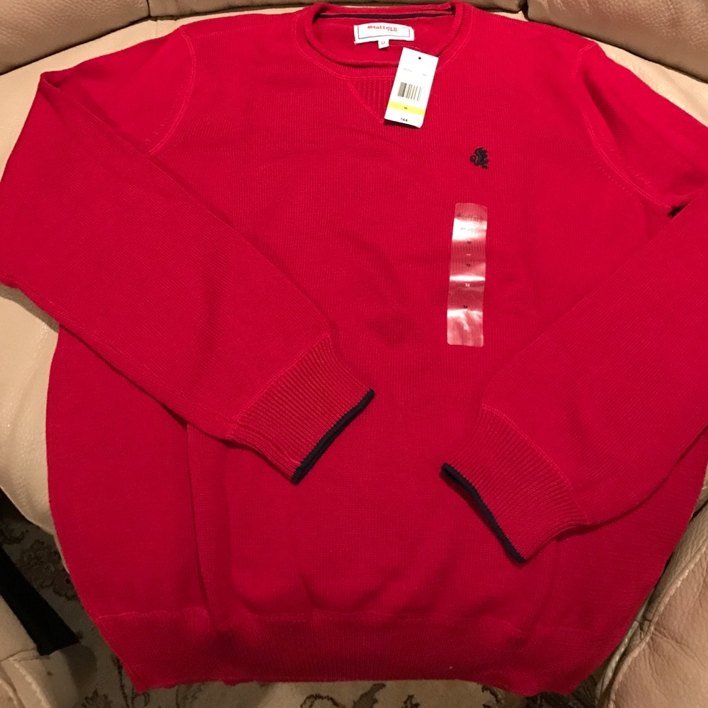 Brand New Red Sweater || Stafford Prep
