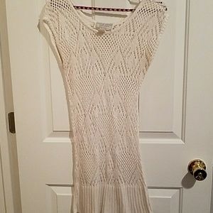 Women's Knit Sweater Dress/ Cover up size L