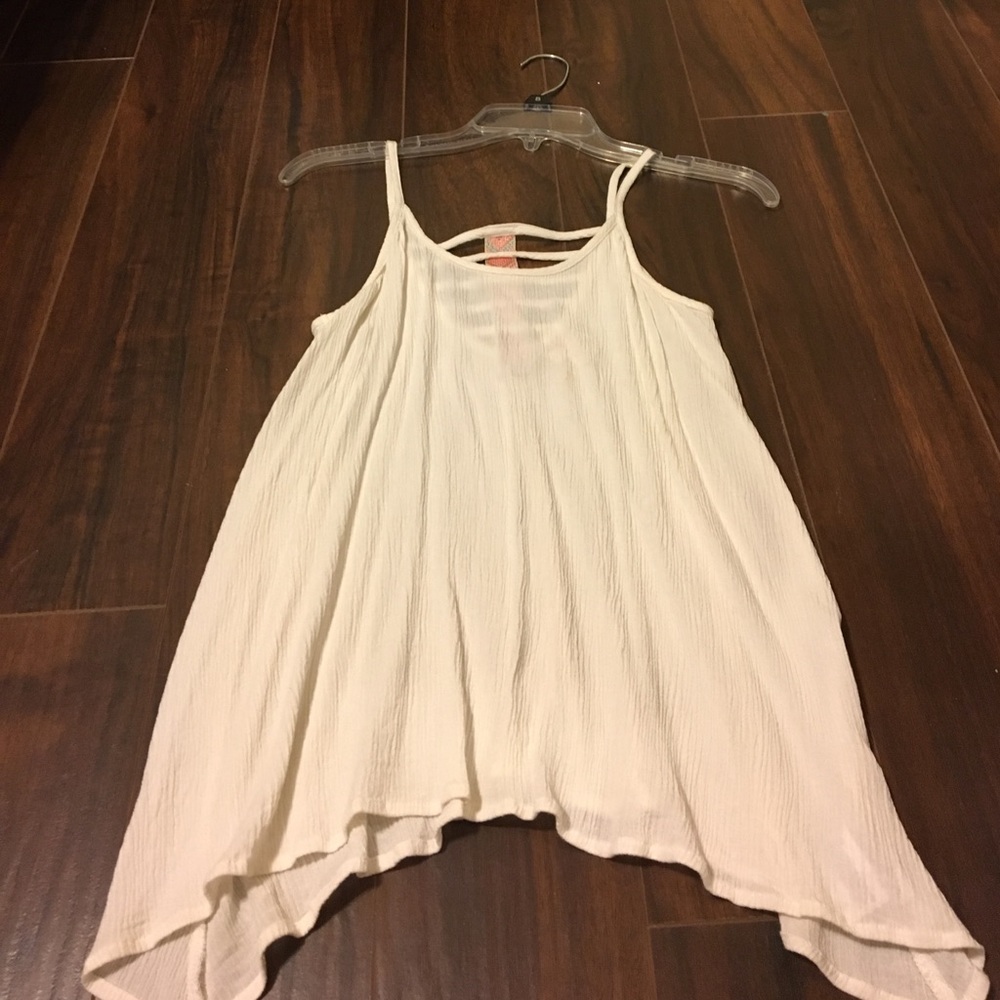 White tank top