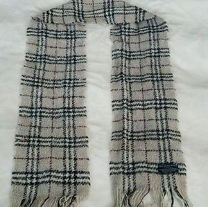 Burberry Scarf Muffler Plaid NovaCheck Merino Wool