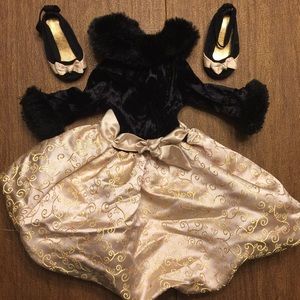 American Girl Midnight Holly Dress with Shoes