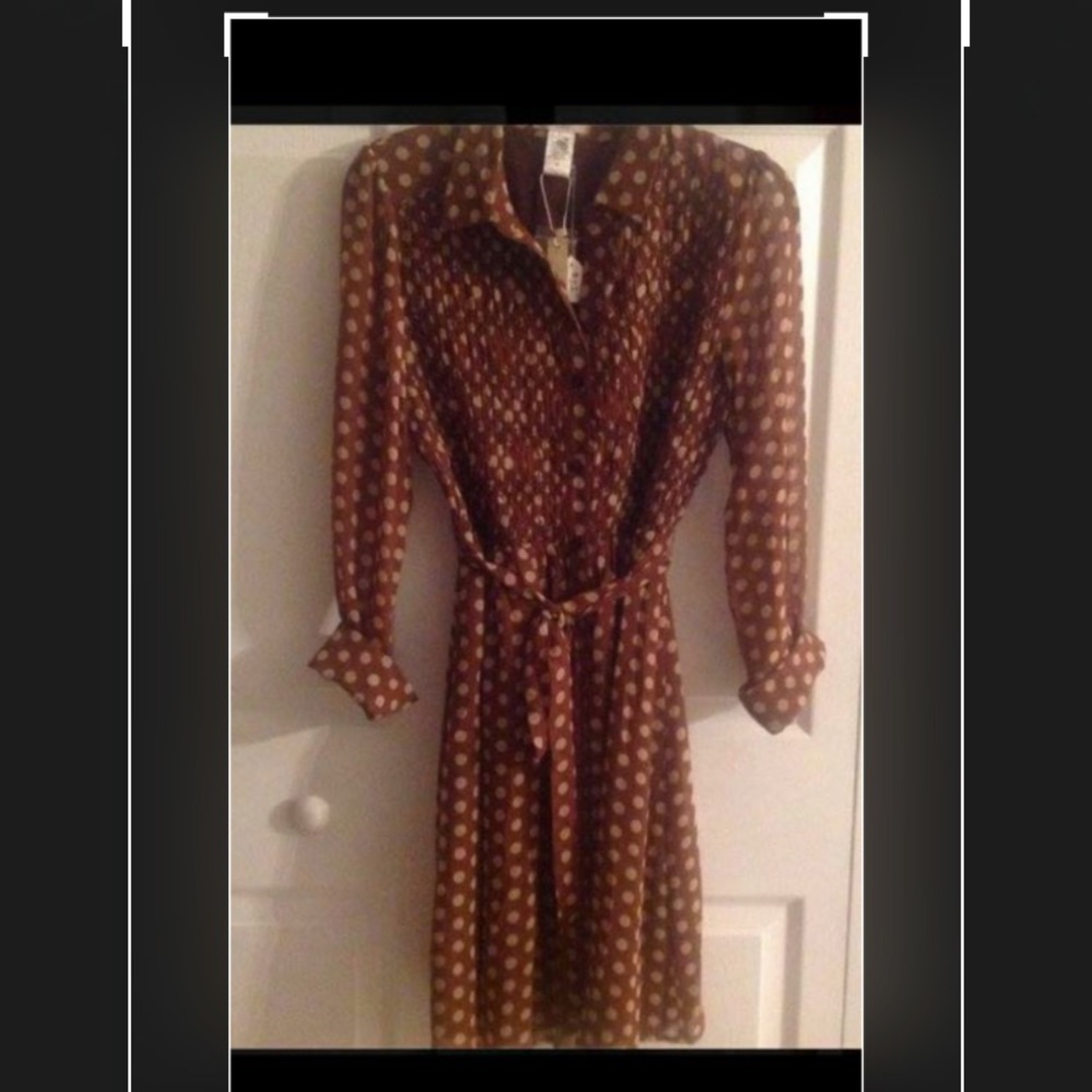 Belted dress