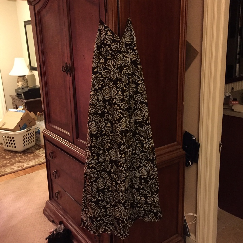 Ann Taylor Summer Halter Dress