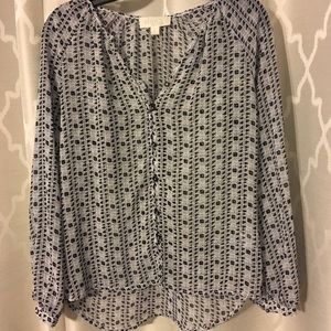 Olive & Oak button up blouse