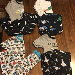 Gently used boy pajamas