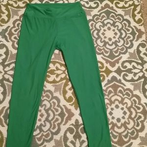 Women's LuLaRoe Green Leggings