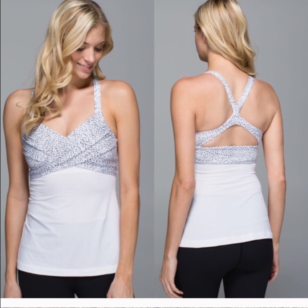 Lululemon   Wrap It Up Tank  size 10