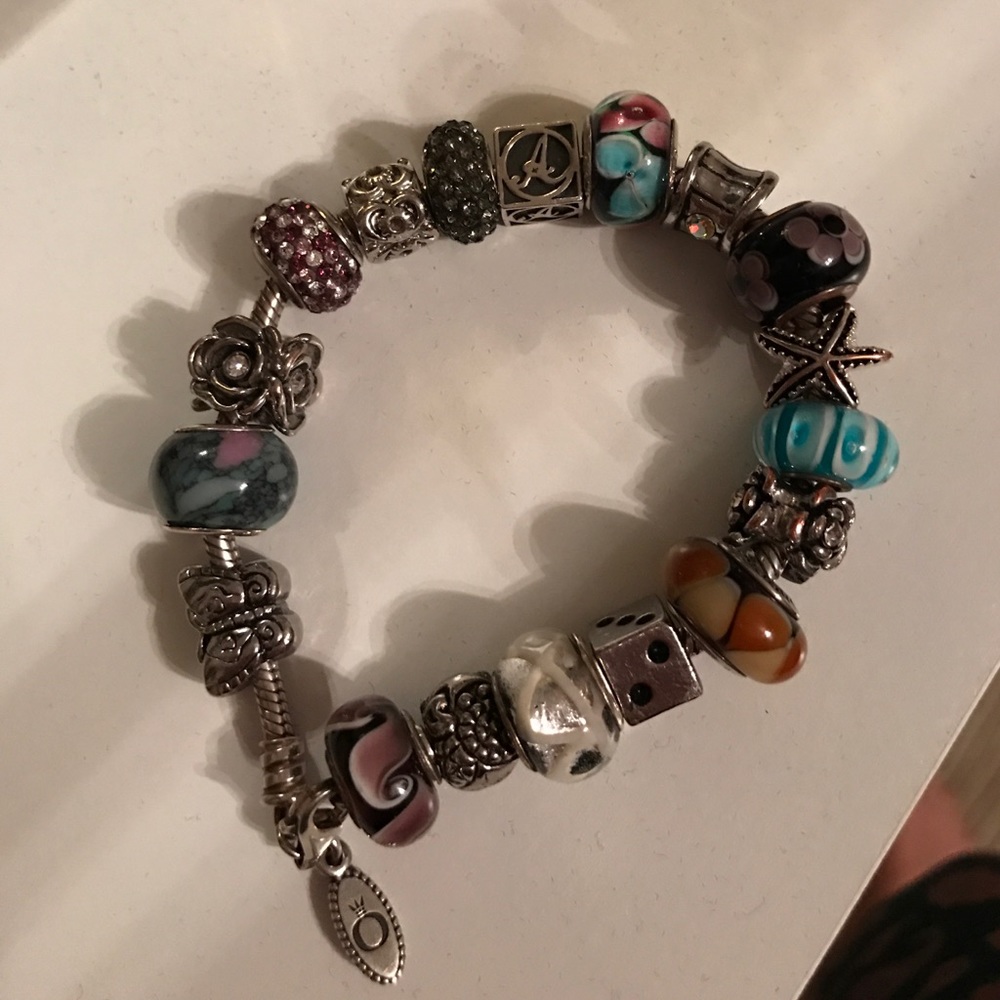 Authentic Pandora Bracelet with charms