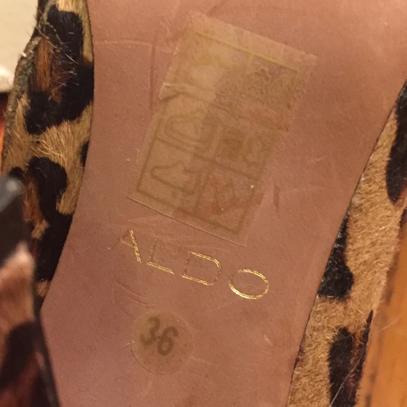 Also Cheetah Print Ankle Booties -- Never Worn - Picture 3 of 3