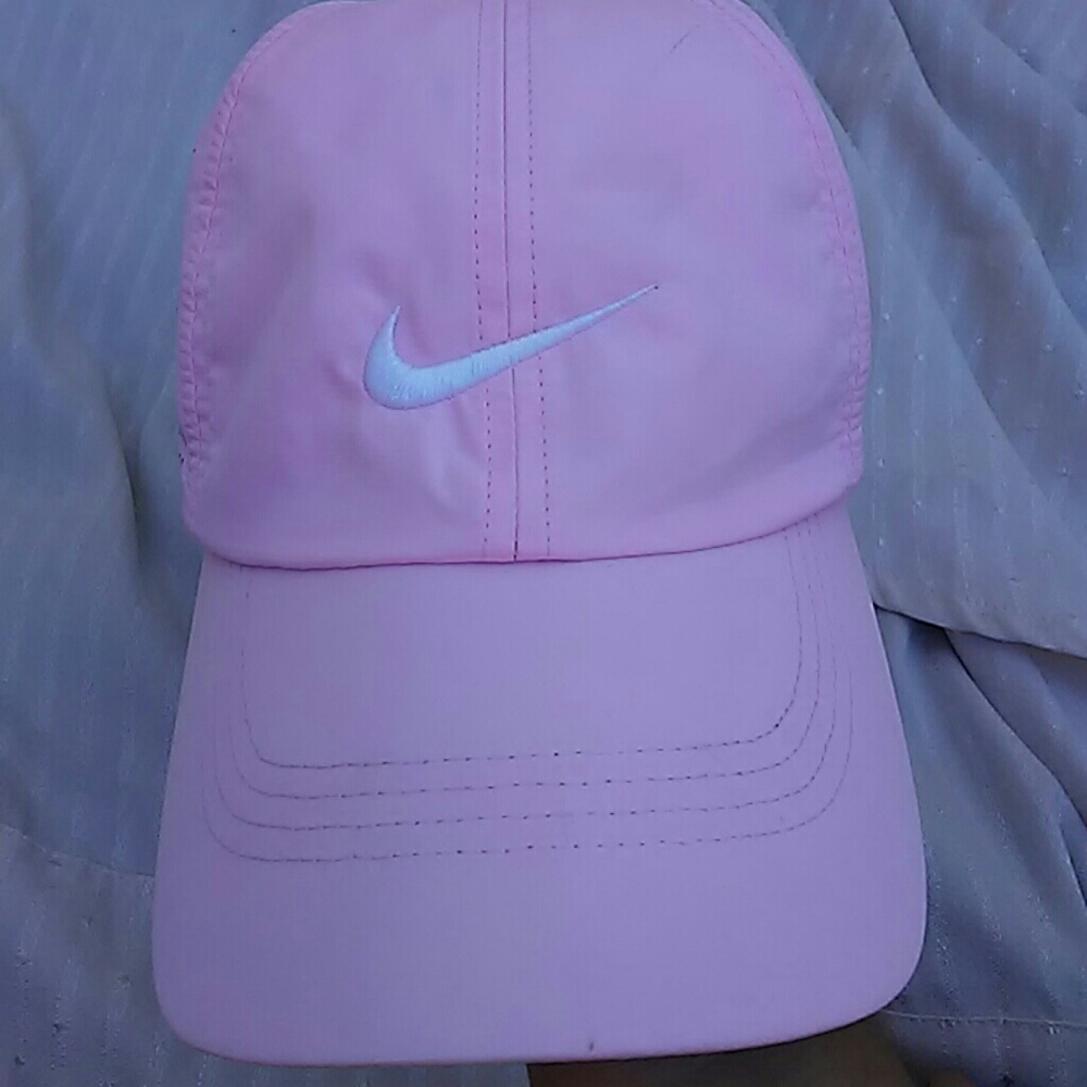 Nike baby pink golf hat