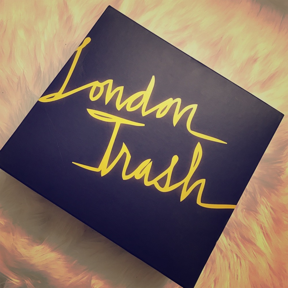 London Trash Leopard platform heels