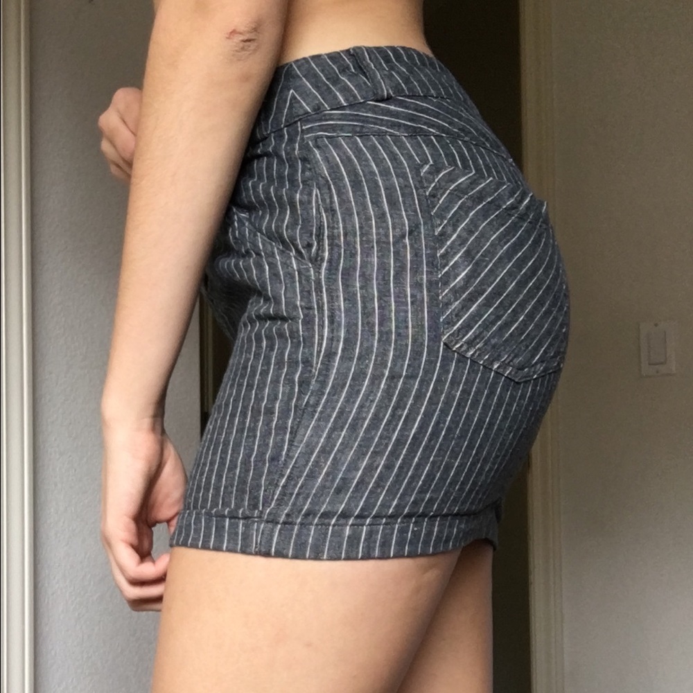 Small Striped Mini Skirt