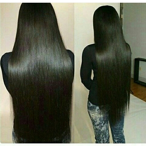 Human Hair Straight Lacefront Wig 26-28 inches!! main image 4