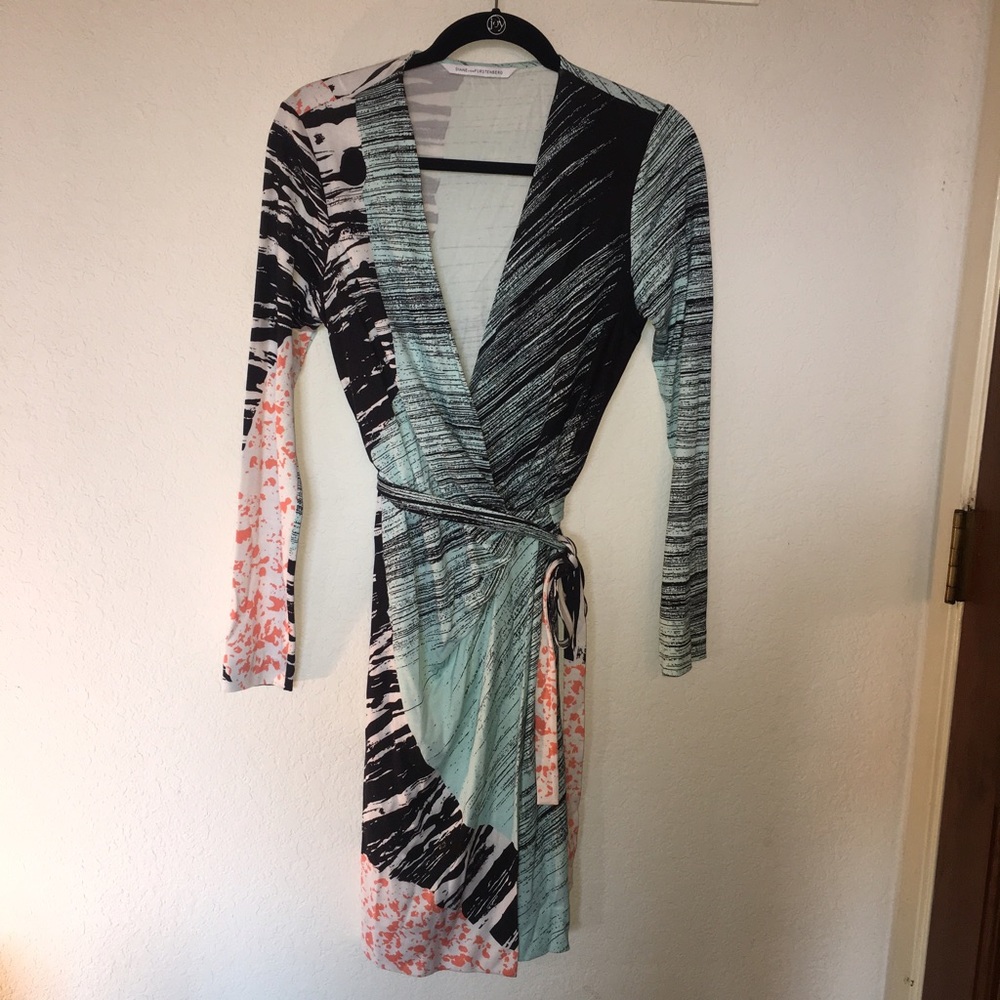 Diane vonFurstenberg wrap dress.