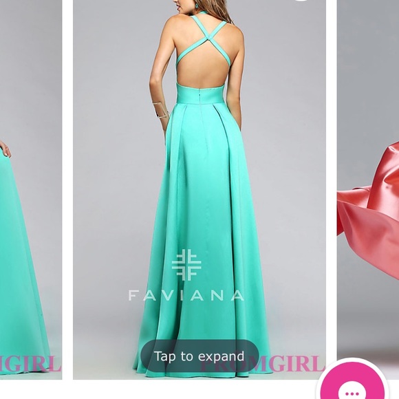 Chic red prom/formal dress - Picture 3 of 6