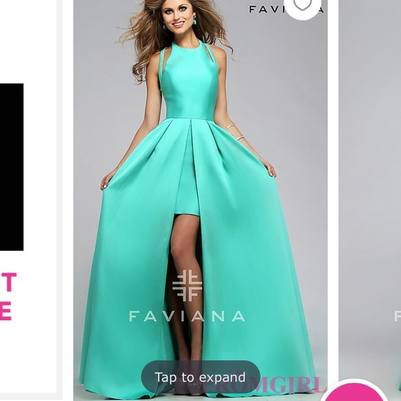 Chic red prom/formal dress - Picture 4 of 6