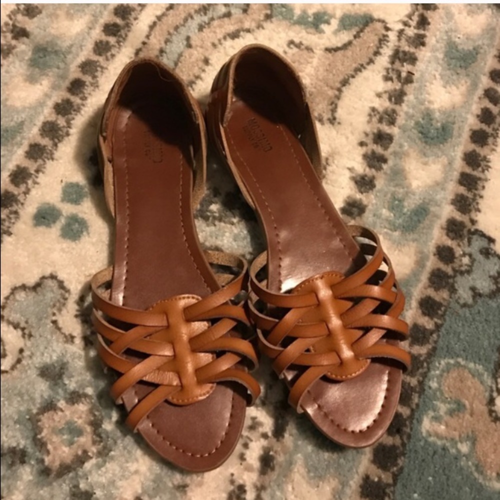 Flats Braided Sandals