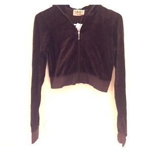 Juicy Couture cropped velour jacket
