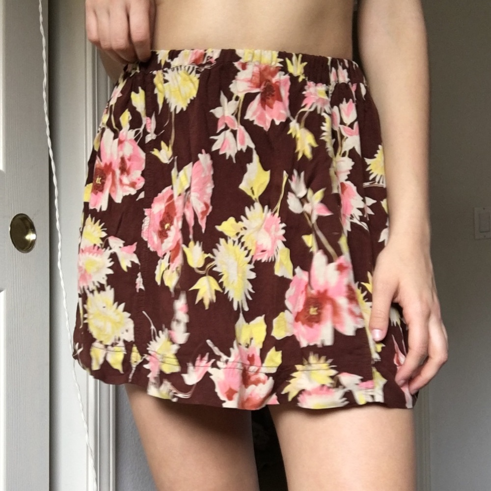 Floral Boutique Mini Skirt