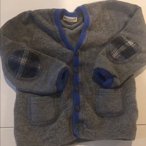 SOLD Italian Boys Wool buttoned cardigan SOLD