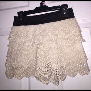 F21 Lace shorts