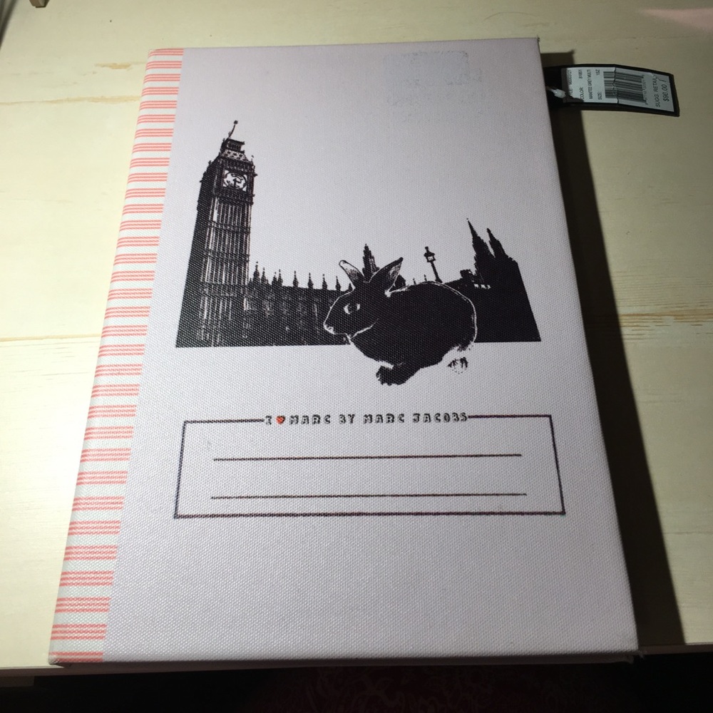 NWT Marc Jacobs Rabbit Notebook Case for iPad Air